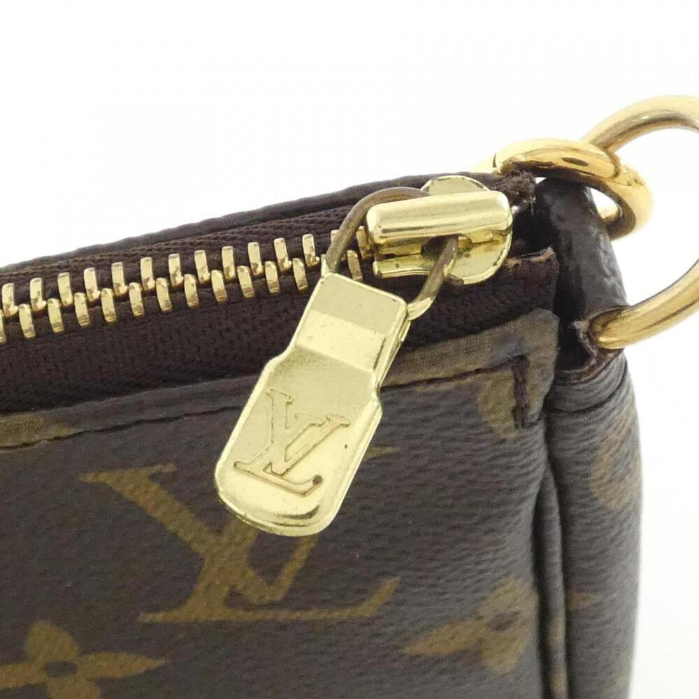 LOUIS VUITTON Authentic Brown Monogram Pochette Pouch - Picture 3 of 10